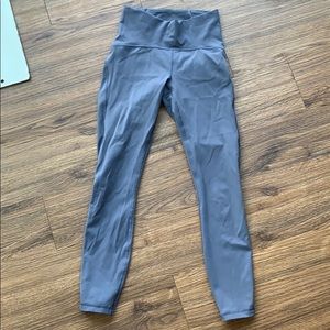 Lululemon Train Times Crop Legging with Mesh